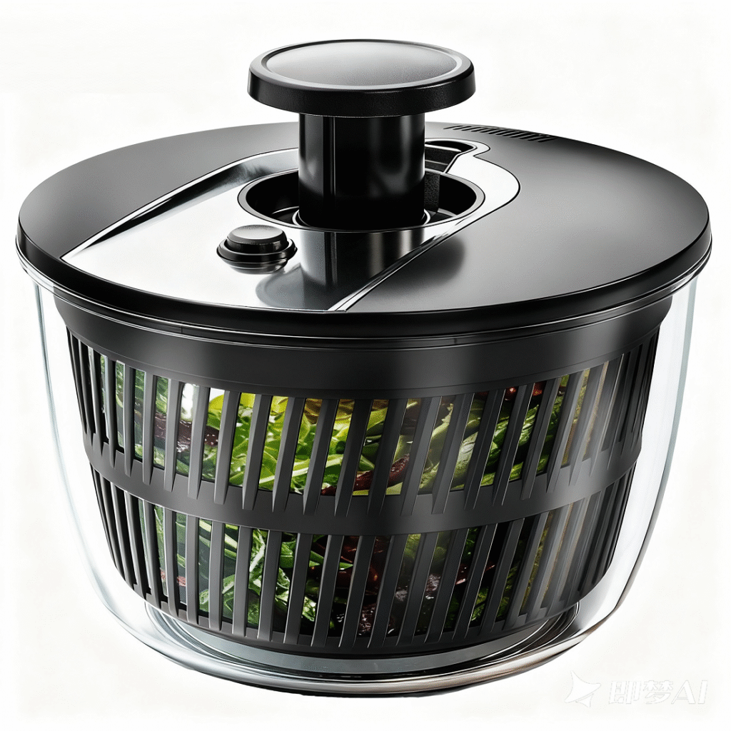 6L pump salad spinner