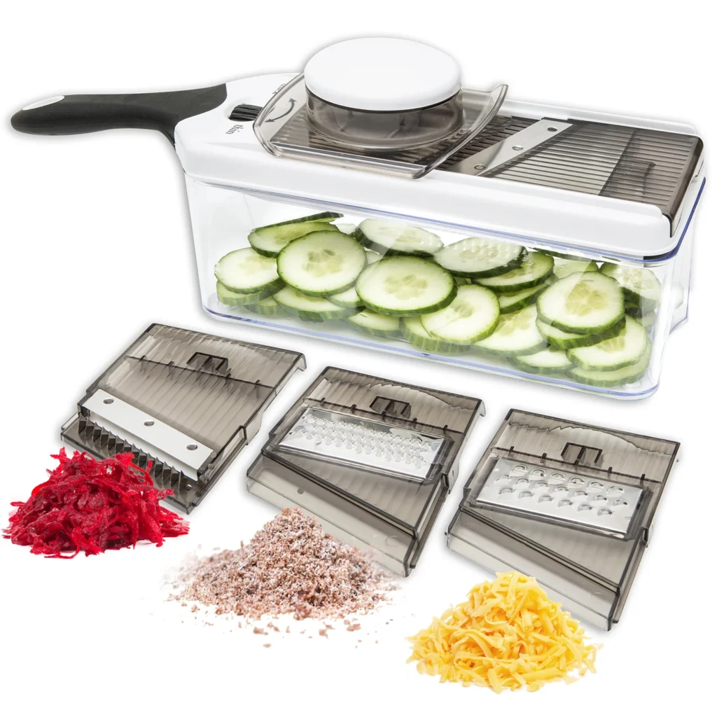 TF1006 1.8L Adjustable Mandoline Slicer