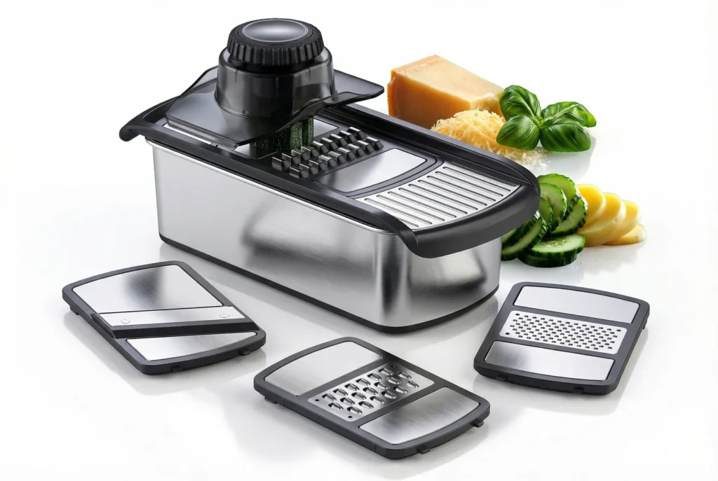 ZF2412 1.5L Stainless Steel Mandoline Slicer