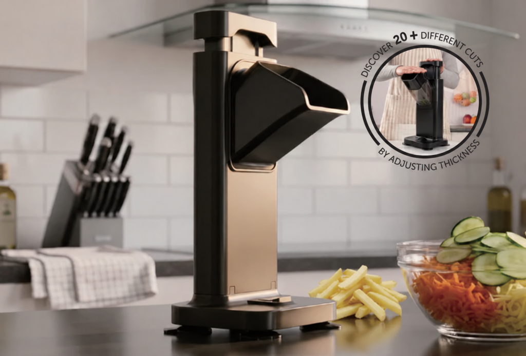 ZF2616 French Fries Cutter and Vertical Slicer